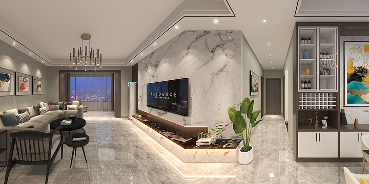 李科汶-成都-蜀州府-F1户型-装修设计方案