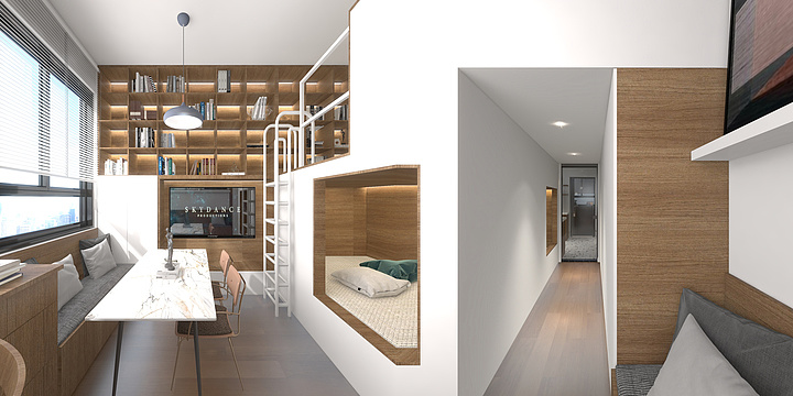 彭文平-老房改造，30平怎么容纳四口人-装修设计方案