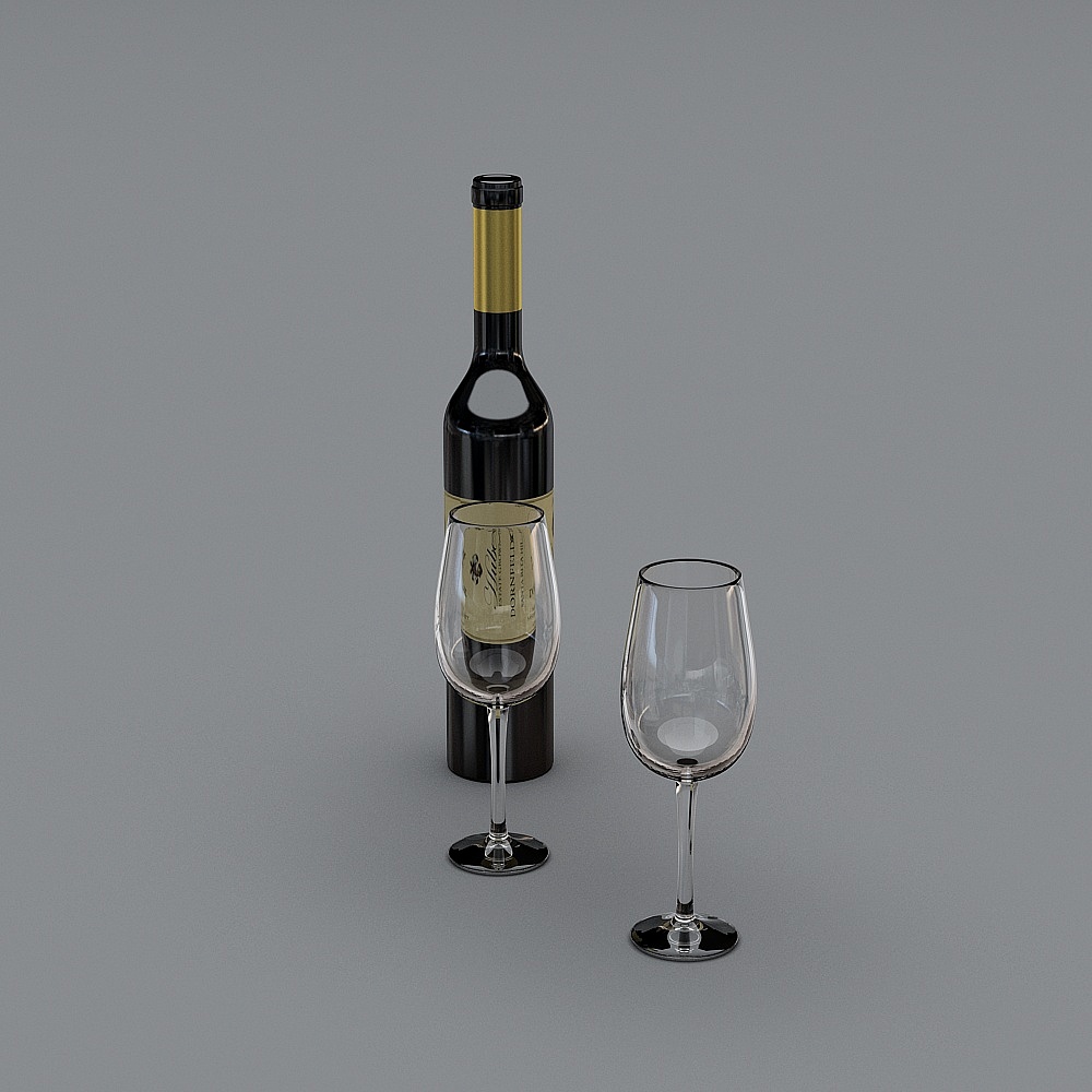 酒杯3D模型
