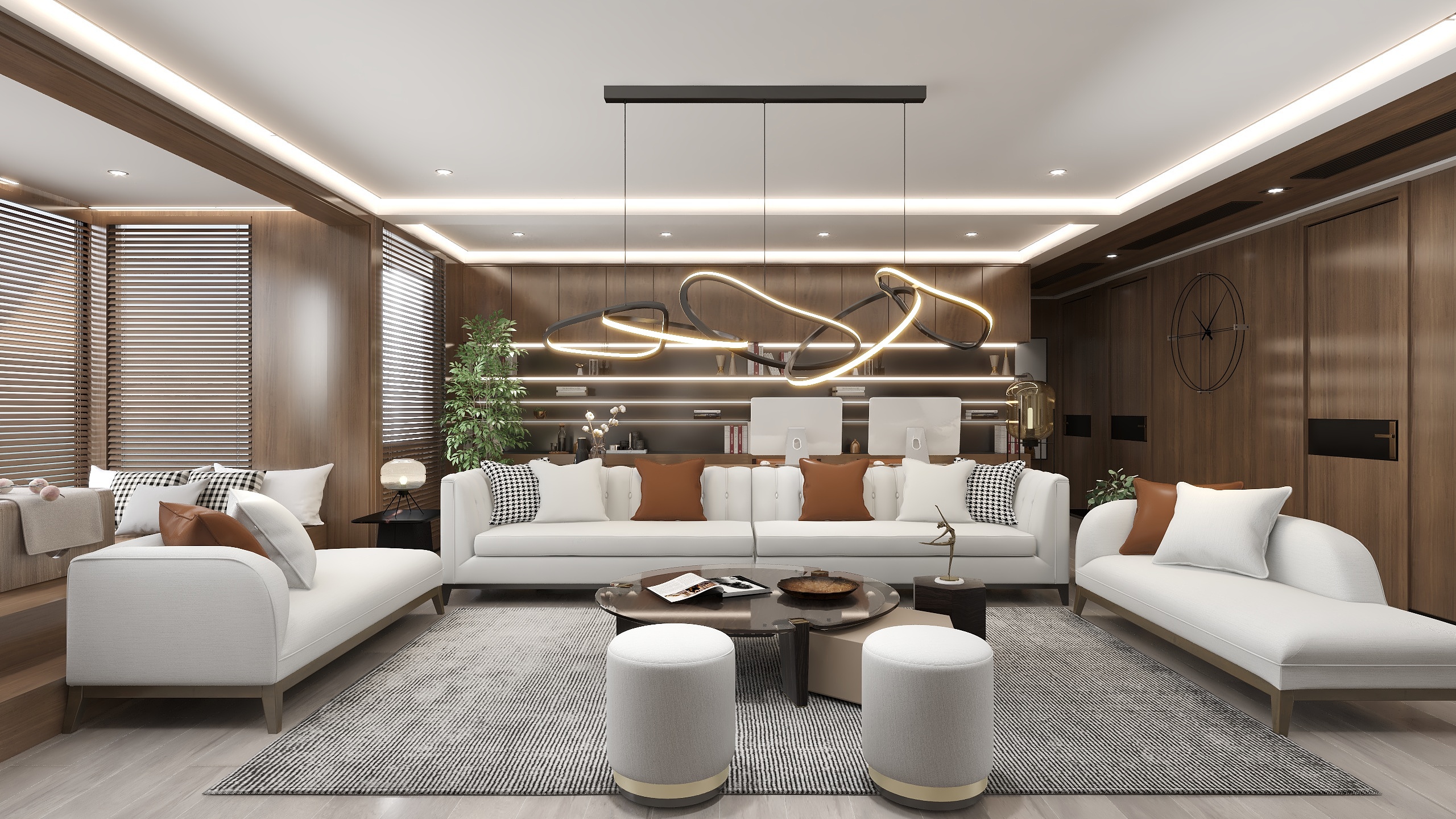 陈辉-设计狂想6-三江花园-现代风格装修效果图