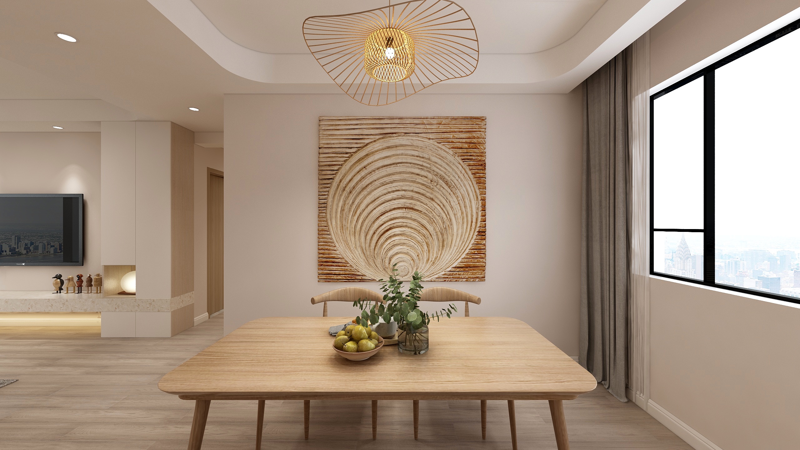 designLiyr-日式风格110平米三居室-装修设计方案