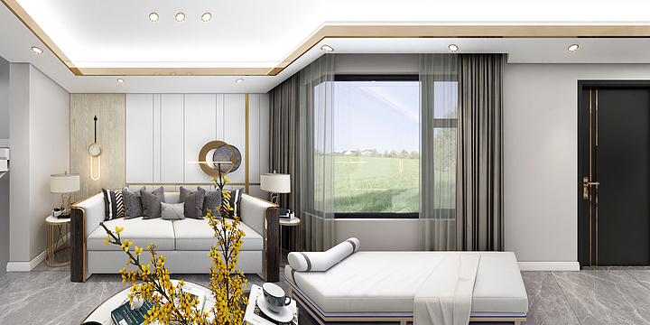 新中源陶瓷丶VR全景-上坤半岛56号-装修设计方案