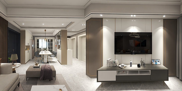 徐叶斌设计-左岸逸品04户型已加-装修设计方案