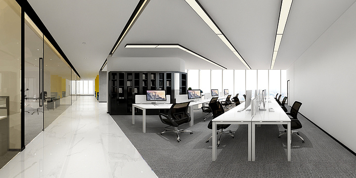 金石UIA-售楼部办公室-装修设计方案