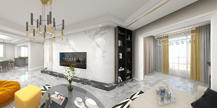 设计师阿诺-景范康城13-1901-装修设计方案