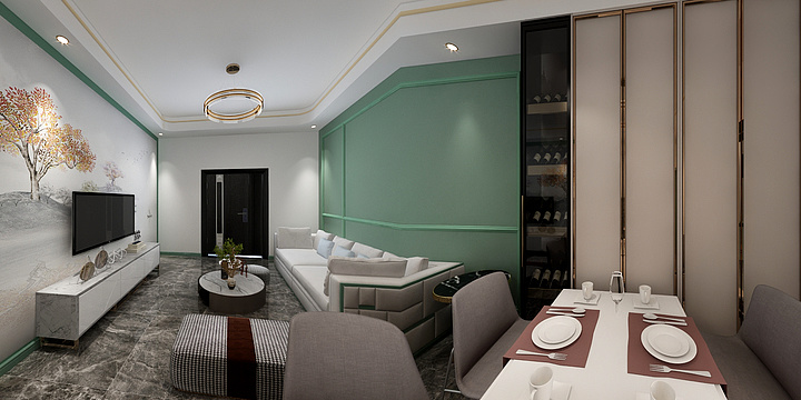 易方游-新块 高塘-122-平-副本-副本-装修设计方案