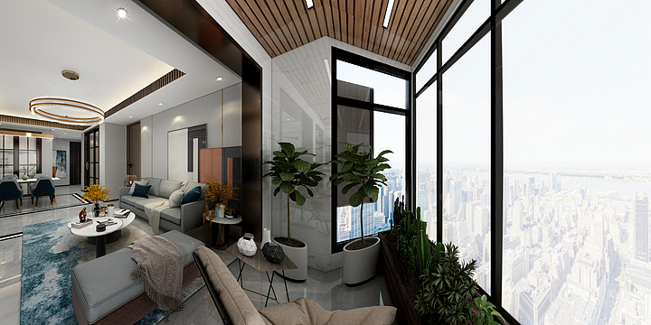 1星河设计1-四期实施版标准层平面图-装修设计方案