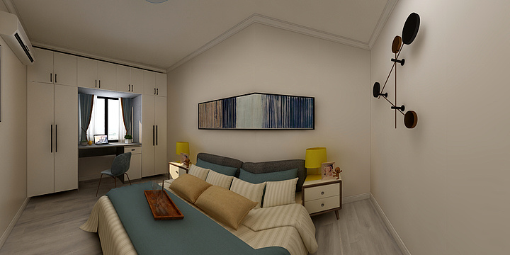 江鸿装饰刘瑞-中央城B区13幢3单元5-2-装修设计方案