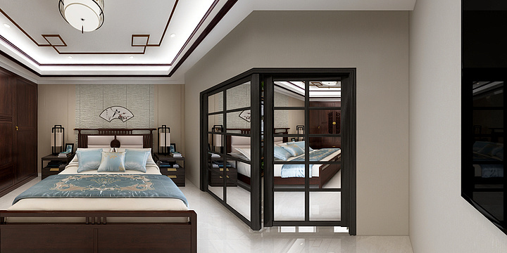 Elaine_张-轻奢复式楼宇-装修设计方案