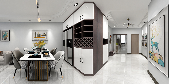 佰博定制-橙郡-装修设计方案