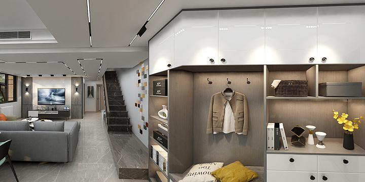 水月门建筑设计-天香御府8-2-103-装修设计方案