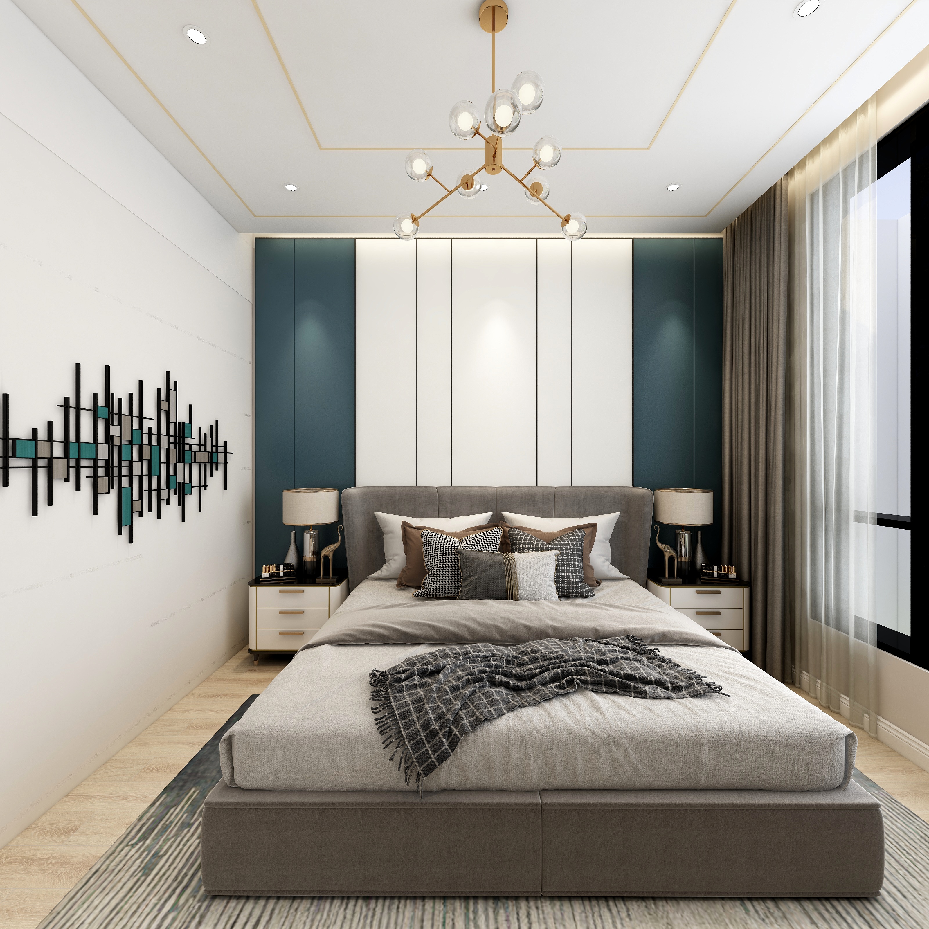 覃美意-国信自然天成二层-装修设计方案