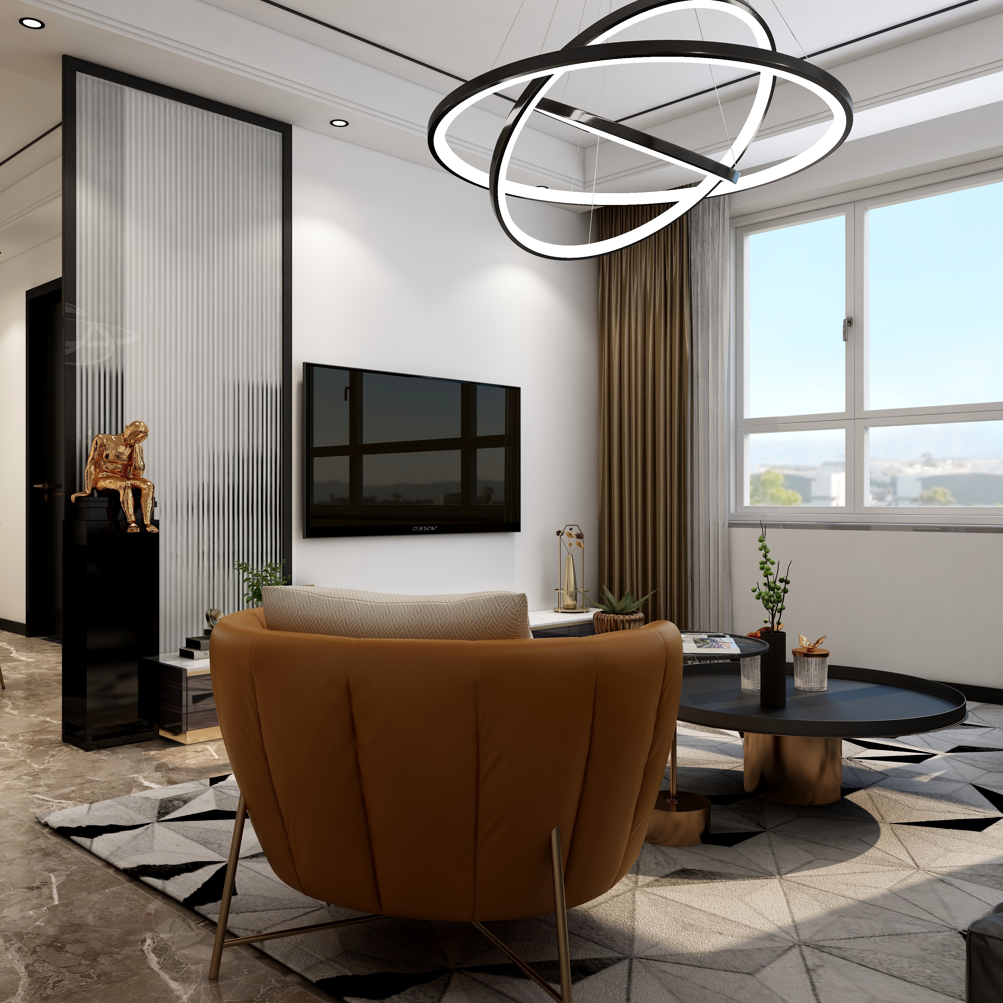 Ms张张-飞龙金滩131㎡后现代-装修设计方案