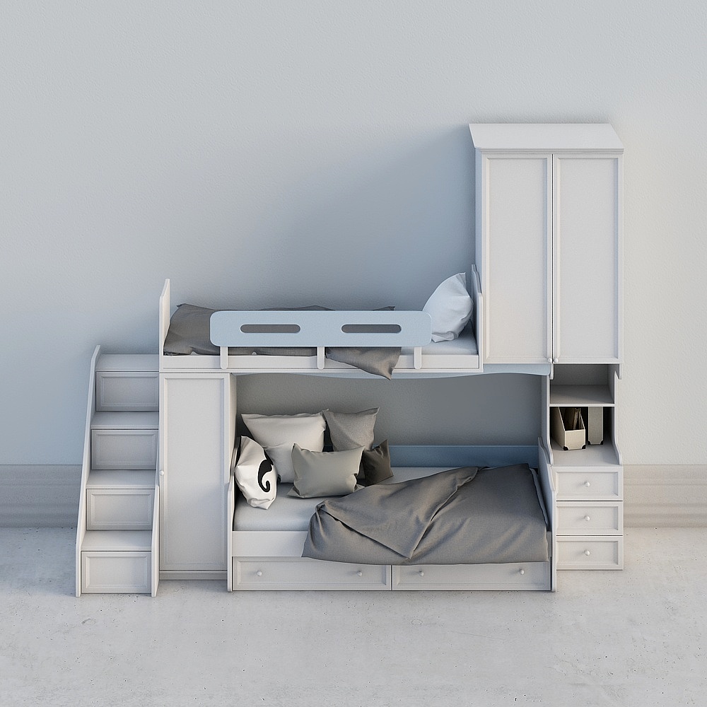 Kids bed3D模型