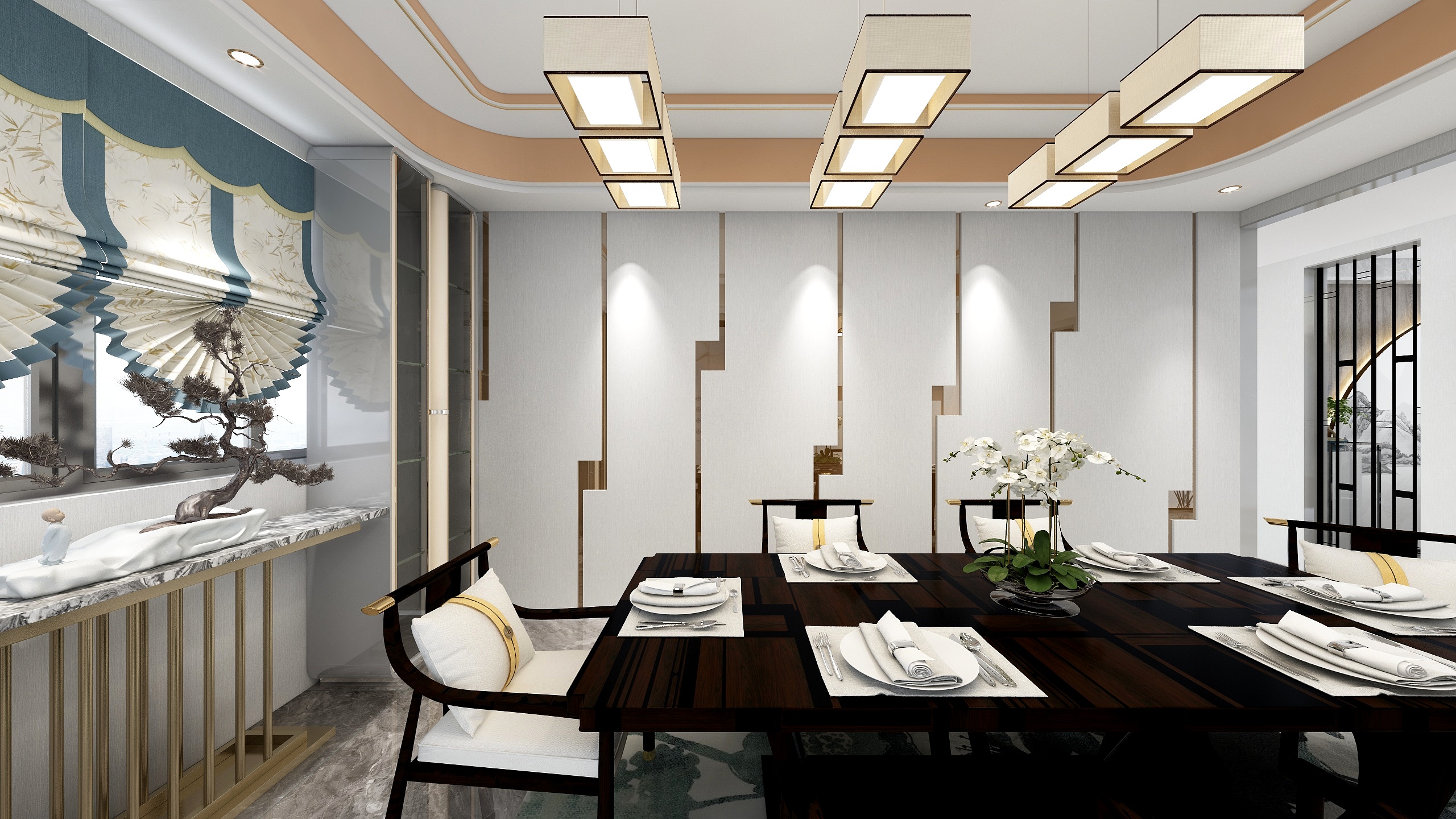 宗浩-【新中式】VANSO软装-远大怡景园装修效果图