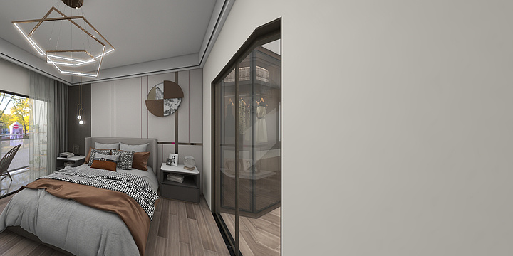 蓝莲云阳店-紫荆庄园现代轻奢-装修设计方案