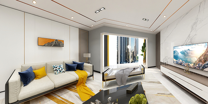 永先生的设计-软装专业作业户型-装修设计方案