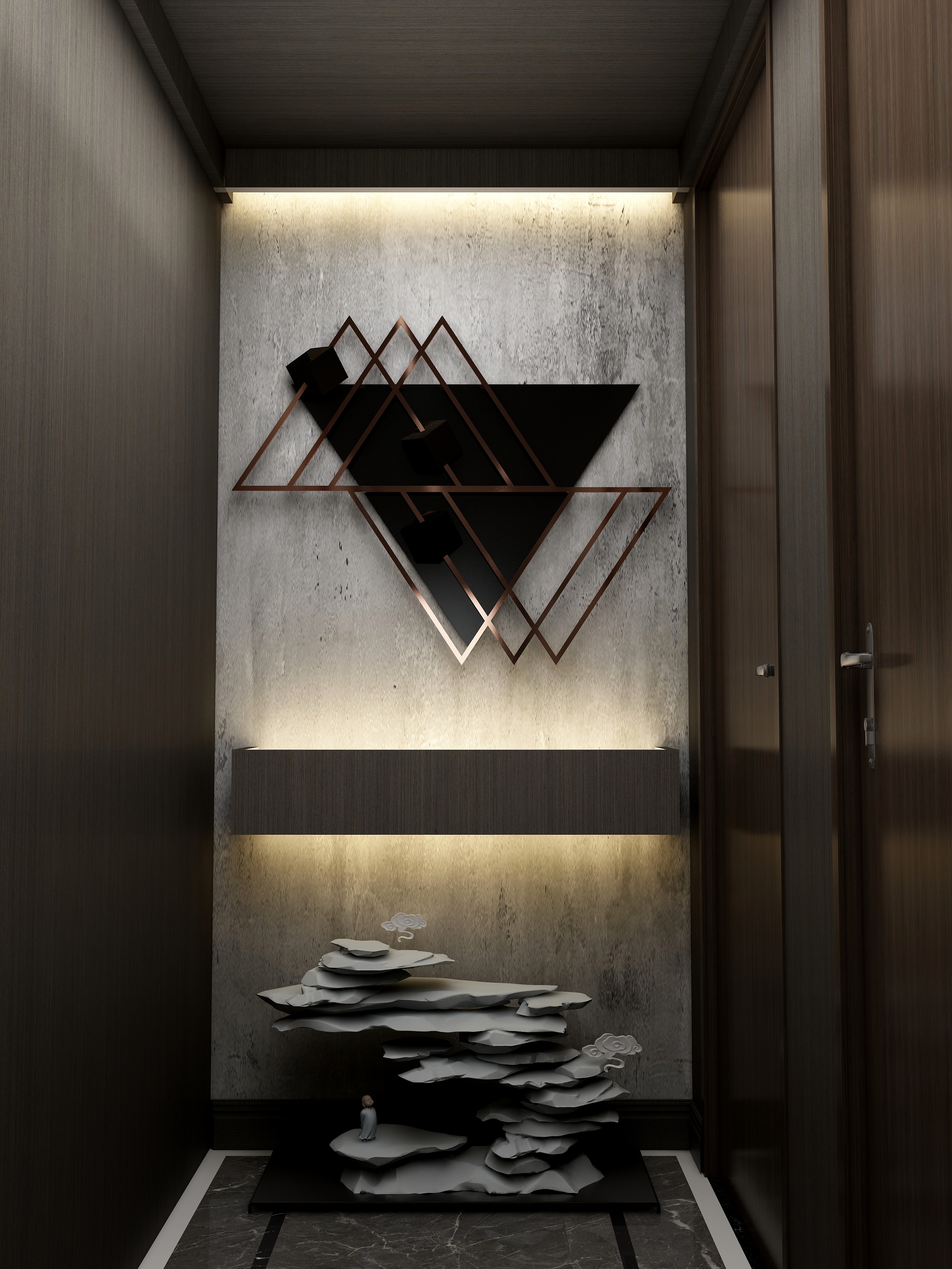 阿比少年-现代简约120平方~YXH-装修设计方案