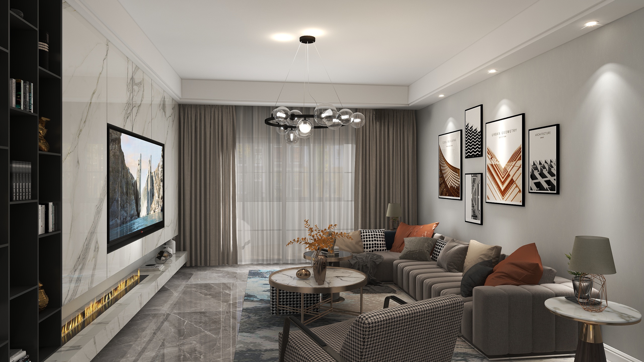 滕飞15189493518-现代摩登-装修设计方案