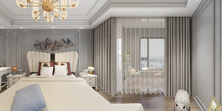 田佳洪-《伊顿庄园》-简欧-装修设计方案