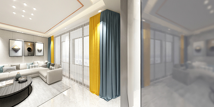 兰考鼎尚装饰-文争东方明珠-装修设计方案