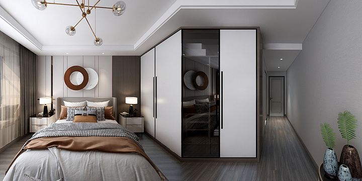VR方案0-中海名城主卧室-装修设计方案
