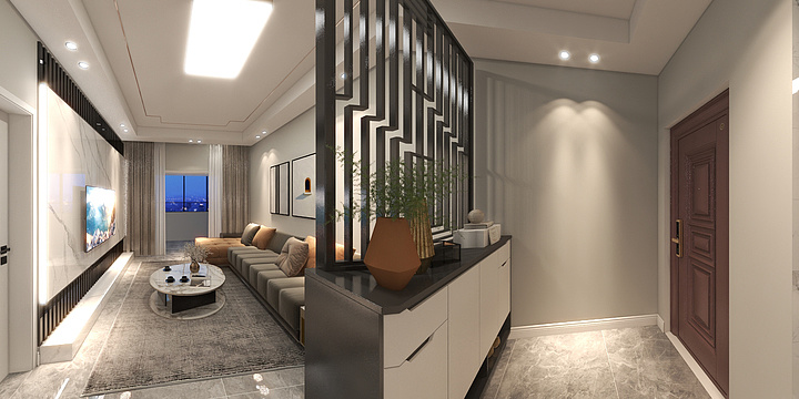 室内设计师孟麒-金泽润房产1-装修设计方案