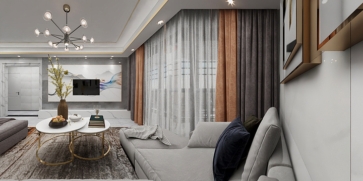 钟永行-A1-03户型现代轻奢风格-装修设计方案
