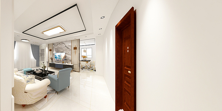 鸿鸥装饰-预算君豪新城-装修设计方案