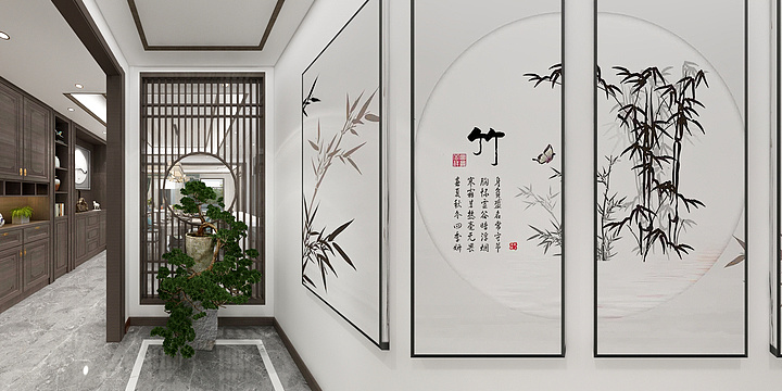 AYMING-美的盛堂别墅-装修设计方案