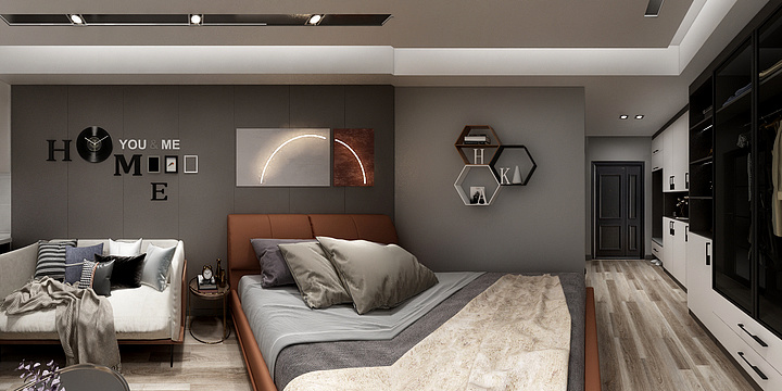 Mls青山-现代公寓-装修设计方案