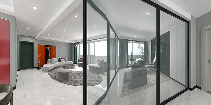 一只朱设计2号-上城浞府-装修设计方案