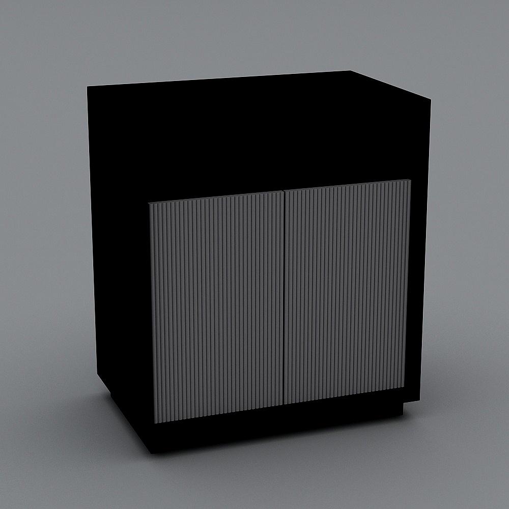324高柜3D模型