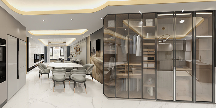 金钱爆-集通中朵城13#-装修设计方案