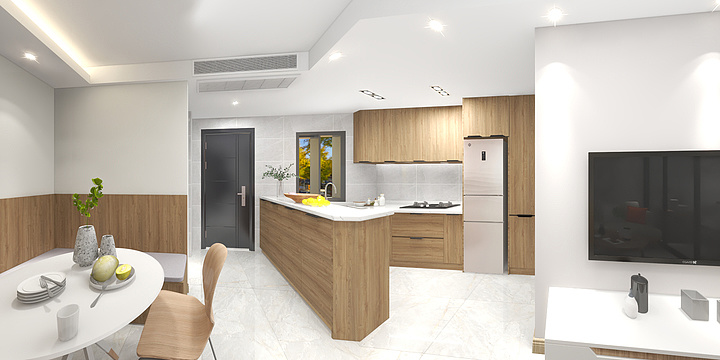 重庆玖米空间设计-简约风室内设计-装修设计方案