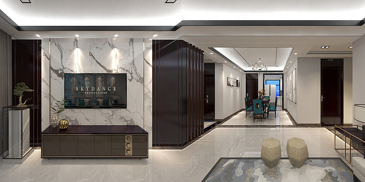 吾本无心向天明-书香雅苑6#201-装修设计方案