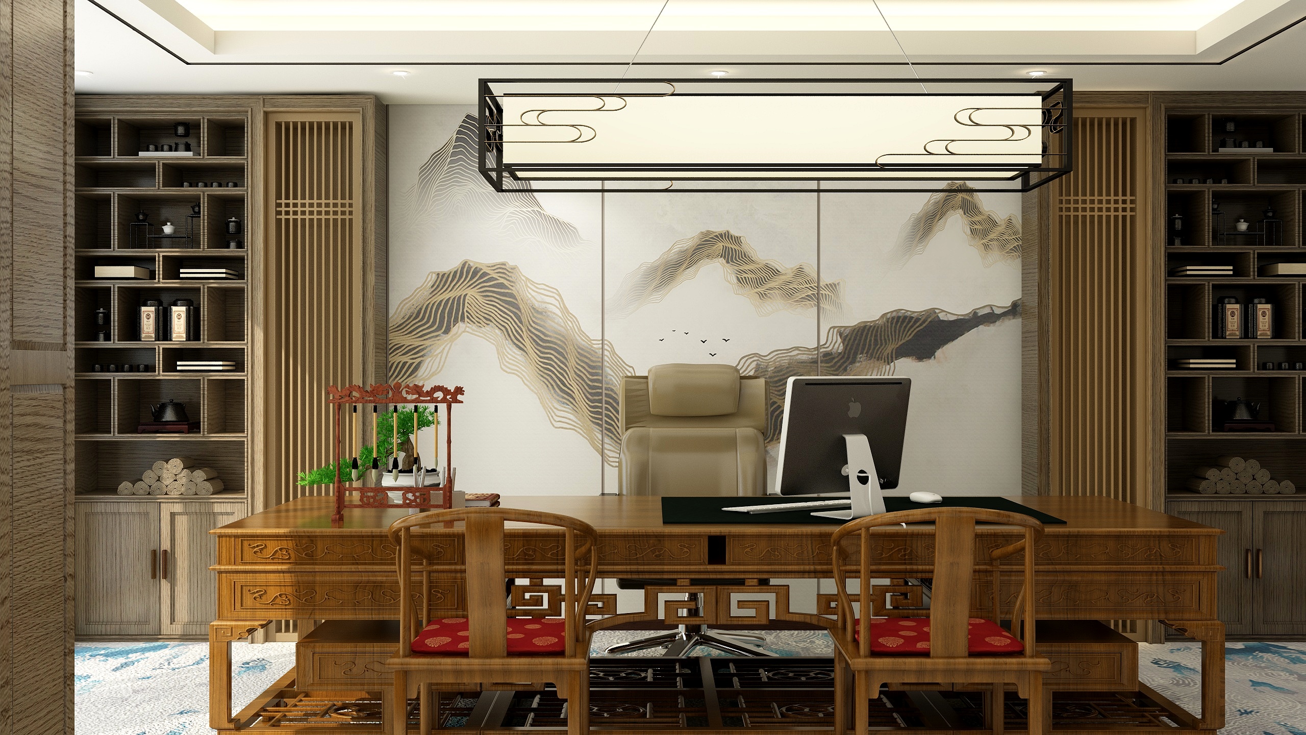 Andy安迪设计-总经理室-装修设计方案