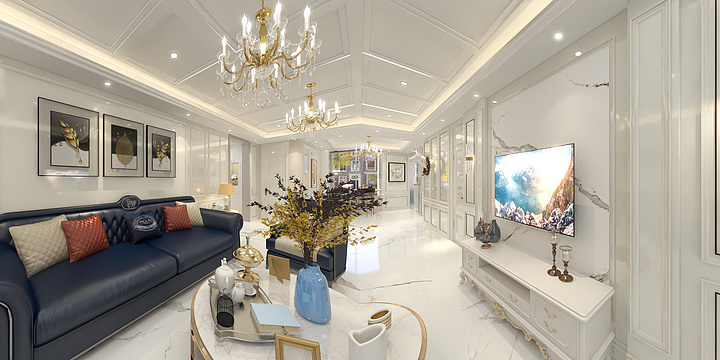 范嘉伟-大兴鸿坤礼御府-装修设计方案