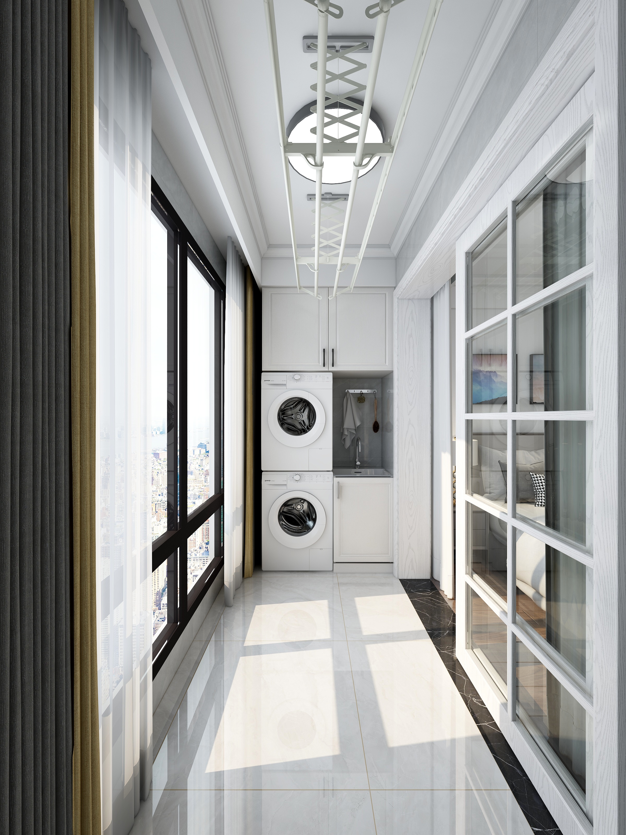 雅臣装饰设计-现代-紫宸华府装修效果图