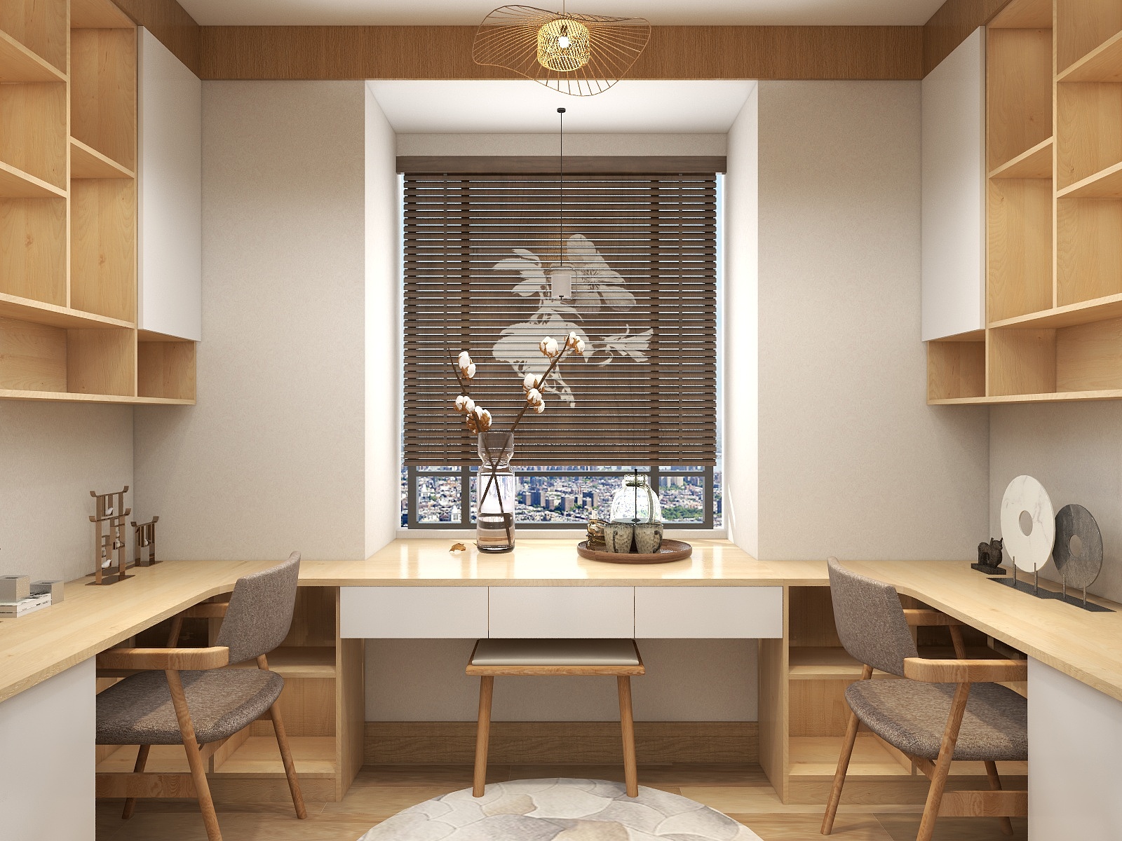 FYQDesign-清新日式装修效果图