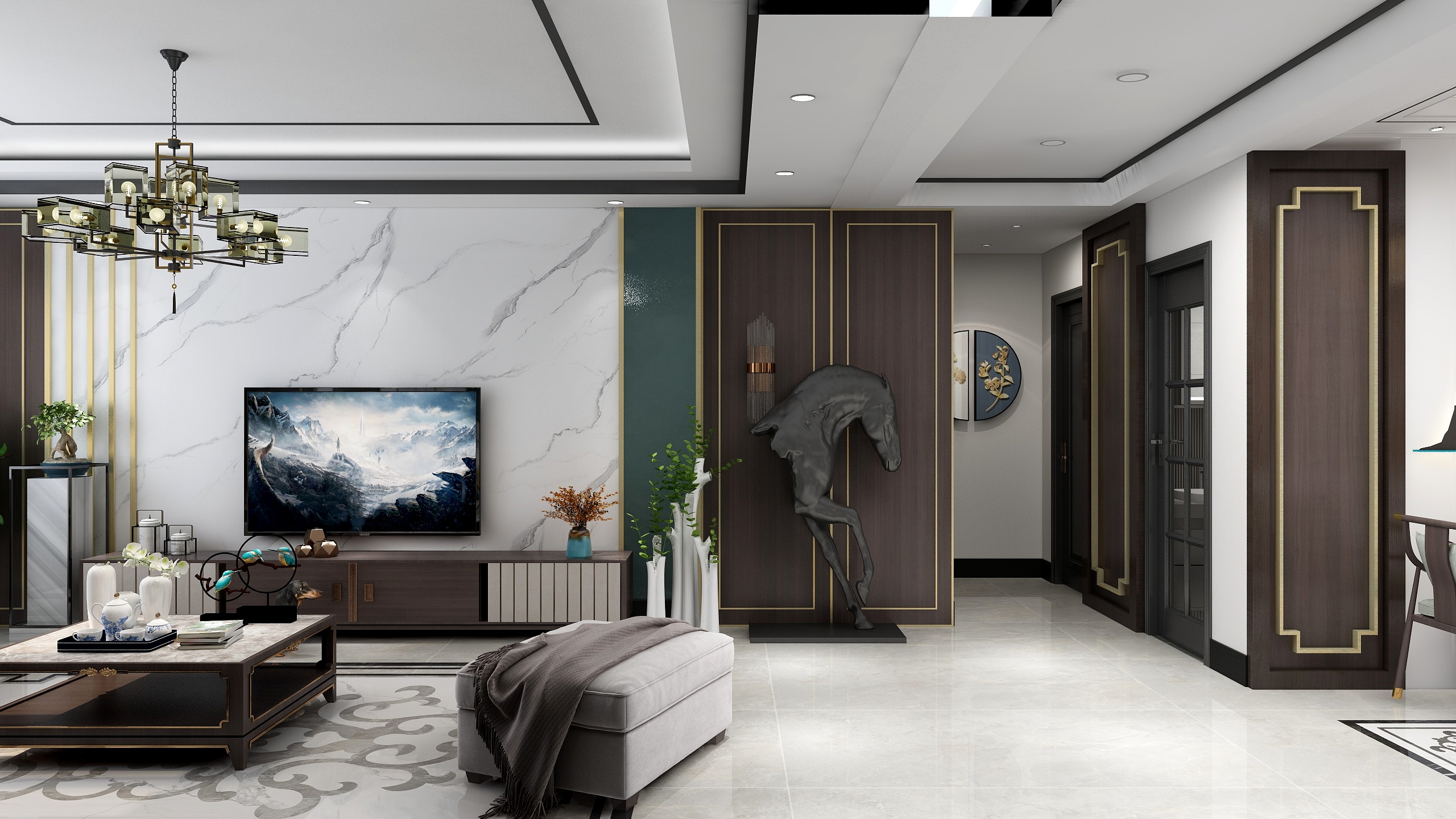 常泽平-新中式-装修设计方案