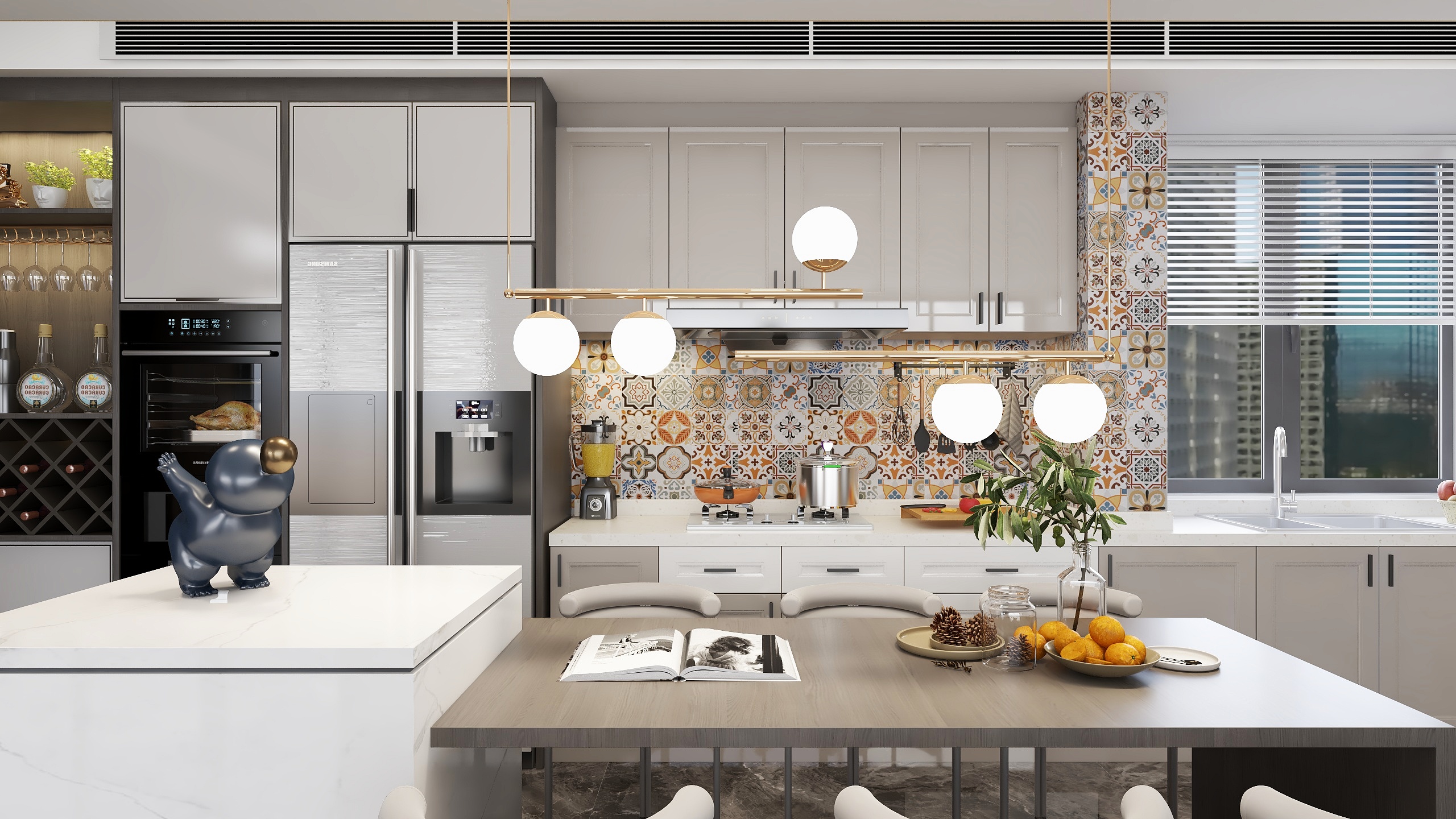 晨鑫设计-轻奢-55㎡复式1室2厅2卫（学习）-装修设计方案