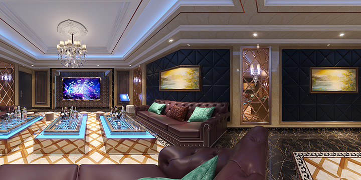 韦台甫bkRp-豪华KTV包间-装修设计方案