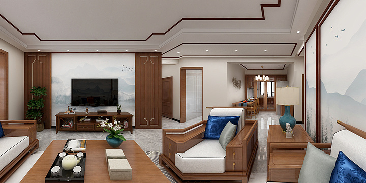 何霞18309913017-环宇世纪城129效果图-装修设计方案