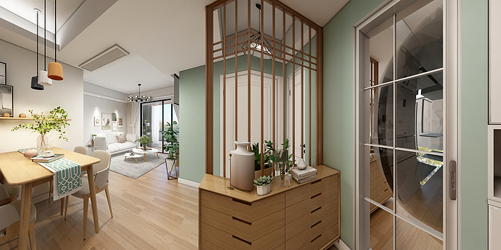 L设计Q-苏荷苑北欧风格，（暖暖的生活感、仪式感）-装修设计方案