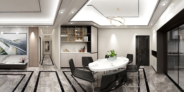 k曾庆国-美联城仕亮总雅居-装修设计方案