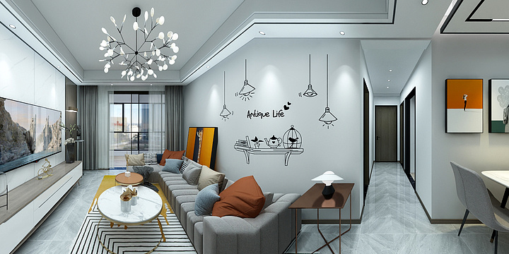 Diffrent-当代满堂悦-装修设计方案