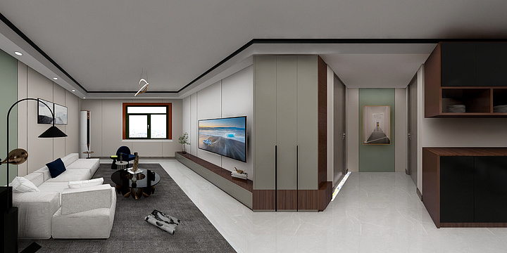 浩天木饰面-陇县-整装-装修设计方案