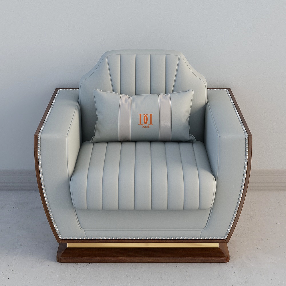 6322沙发-单人位3D模型