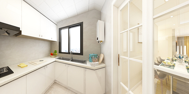 设计师周娟-雅和佳苑117效果图-装修设计方案